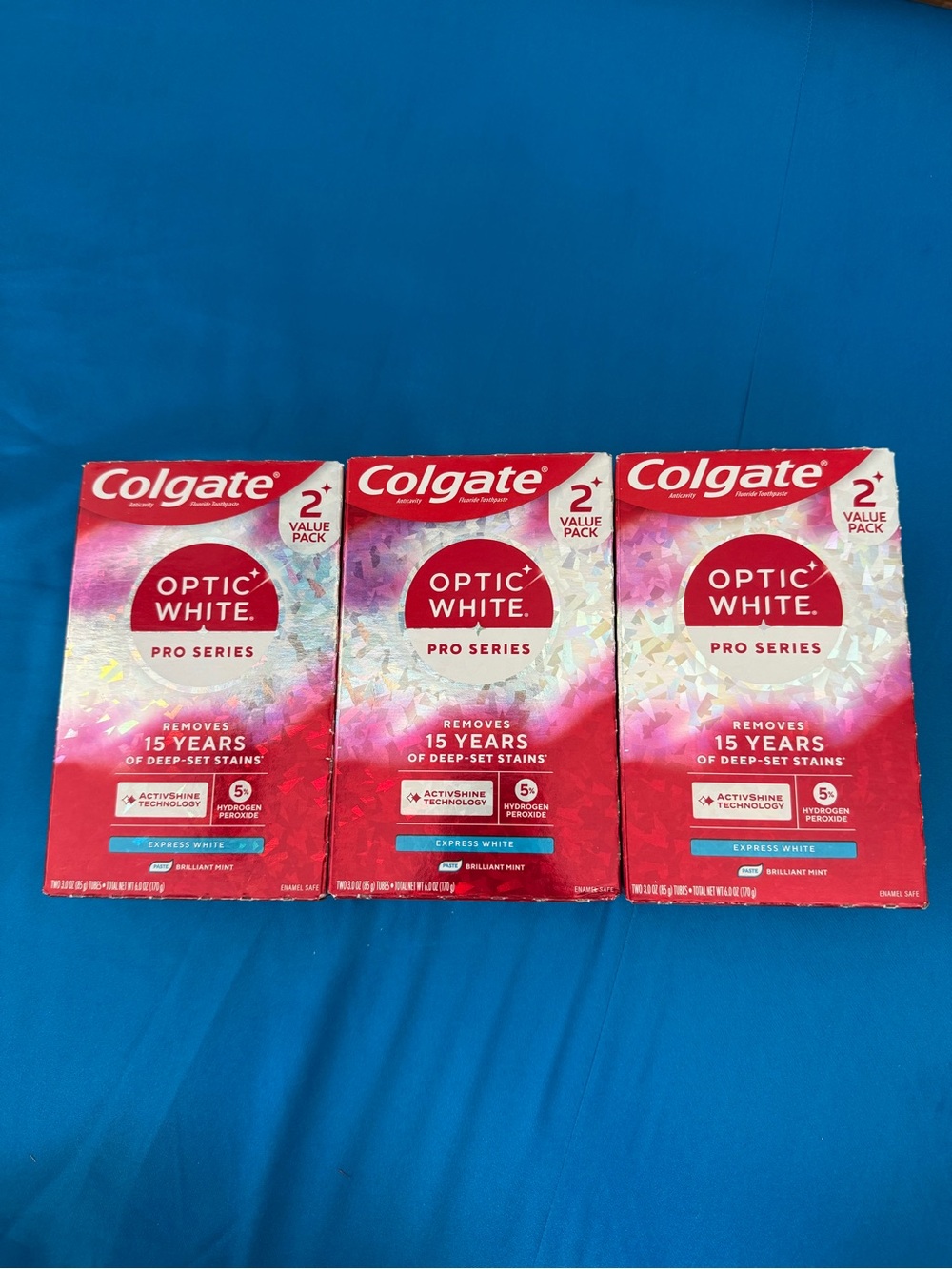 colgate optic white pro